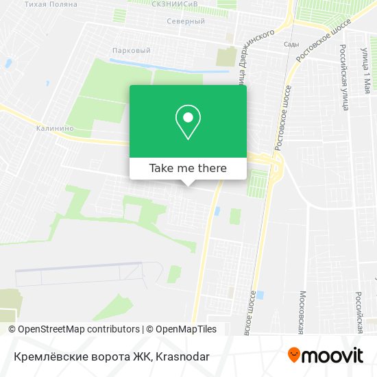 Кремлёвские ворота ЖК map