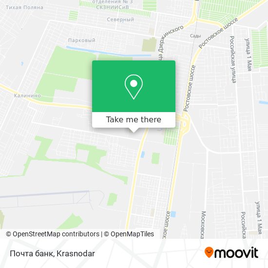 Почта банк map
