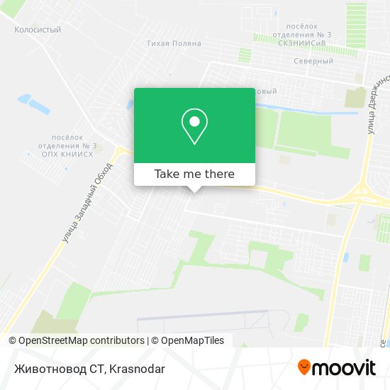 Животновод СТ map