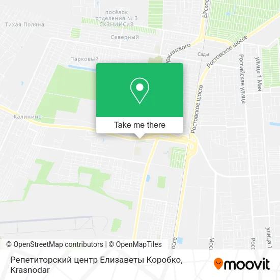 Репетиторский центр Елизаветы Коробко map