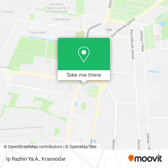 Ip Razhin Ya.A. map