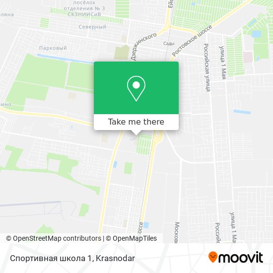 Спортивная школа 1 map