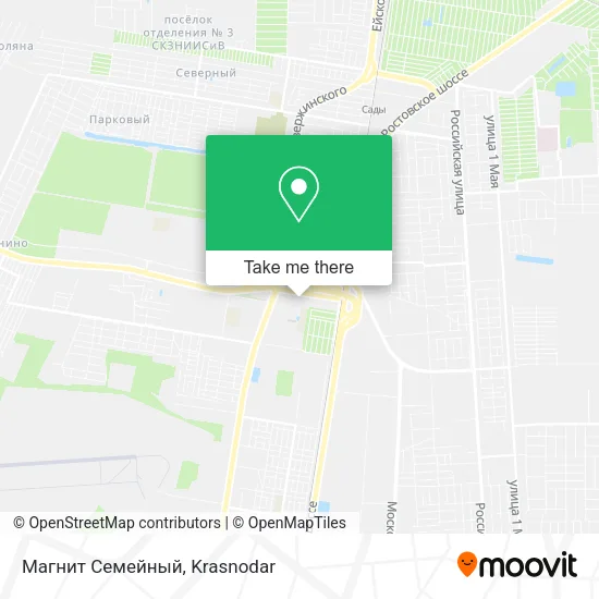 Магнит Семейный map