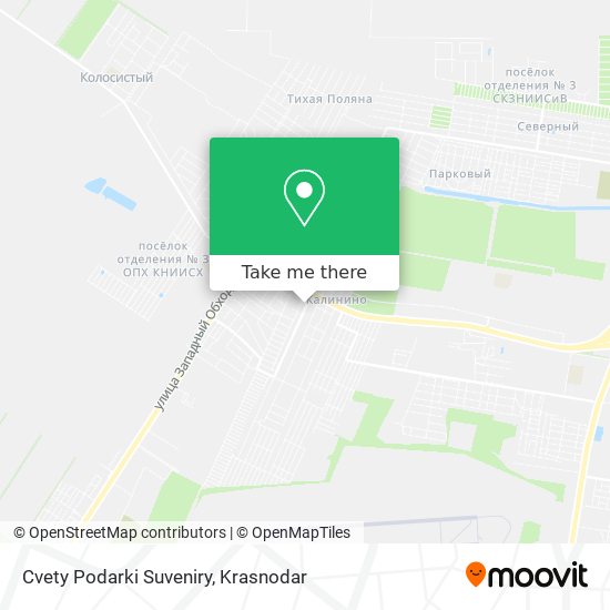 Cvety Podarki Suveniry map