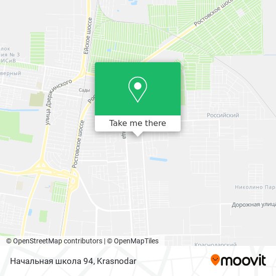 Начальная школа 94 map