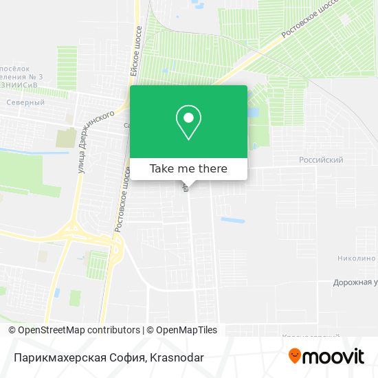 Парикмахерская София map