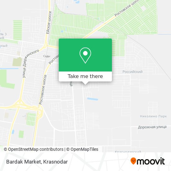 Bardak Market map
