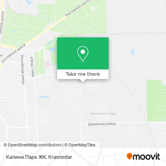 Калина Парк ЖК map