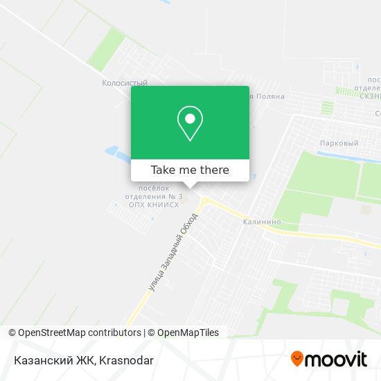 Казанский ЖК map