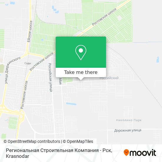 Региональная Строительная Компания - Рск map