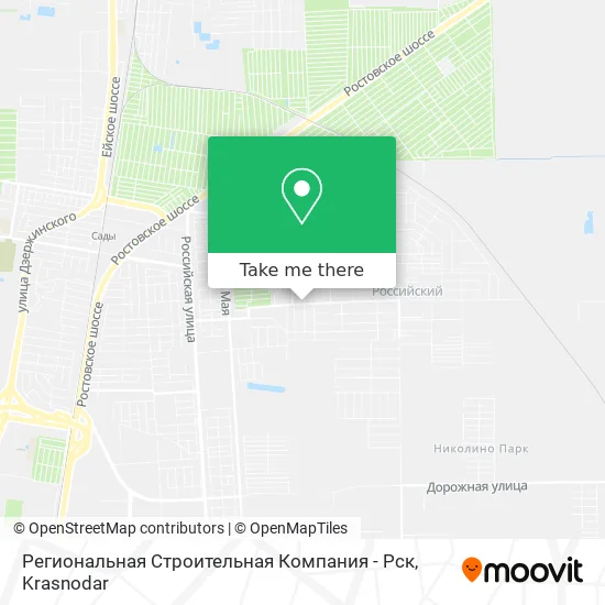 Региональная Строительная Компания - Рск map