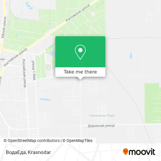 ВодаЕда map