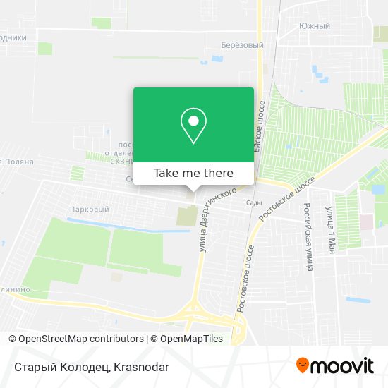 Старый Колодец map