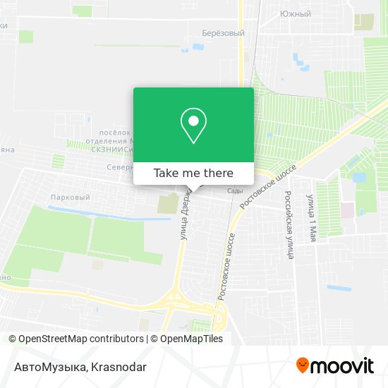 АвтоМузыка map