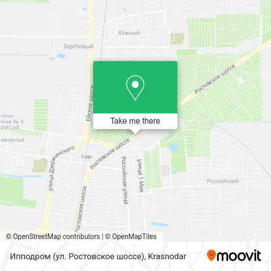 Ипподром (ул. Ростовское шоссе) map