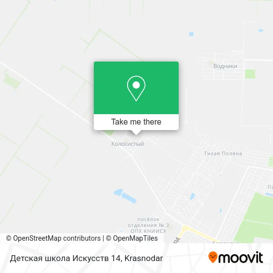Детская школа Искусств 14 map