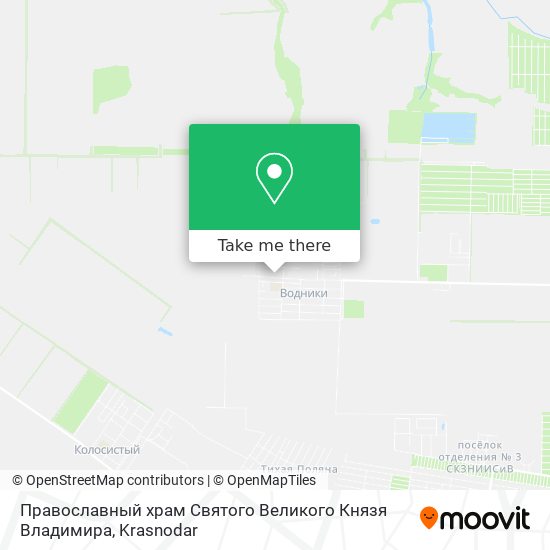Православный храм Святого Великого Князя Владимира map