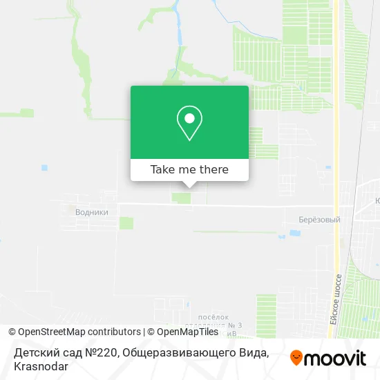 Детский сад №220, Общеразвивающего Вида map