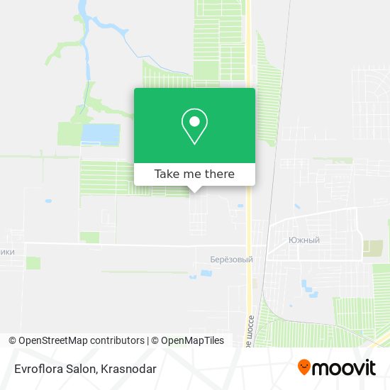 Evroflora Salon map