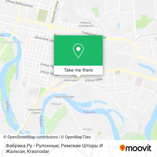 Фабрика.Ру - Рулонные, Римские Шторы И Жалюзи map