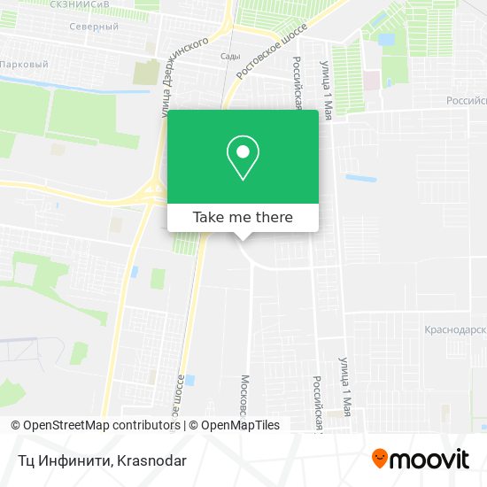 Тц Инфинити map