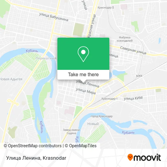 Улица Ленина map