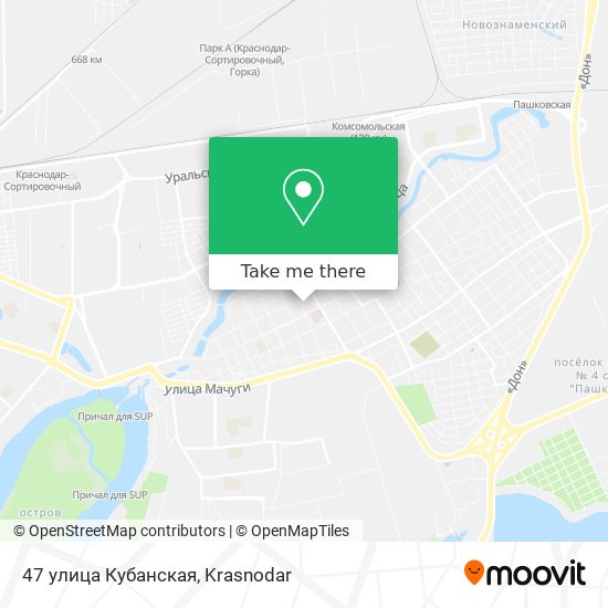 47 улица Кубанская map