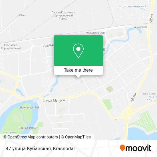 47 улица Кубанская map