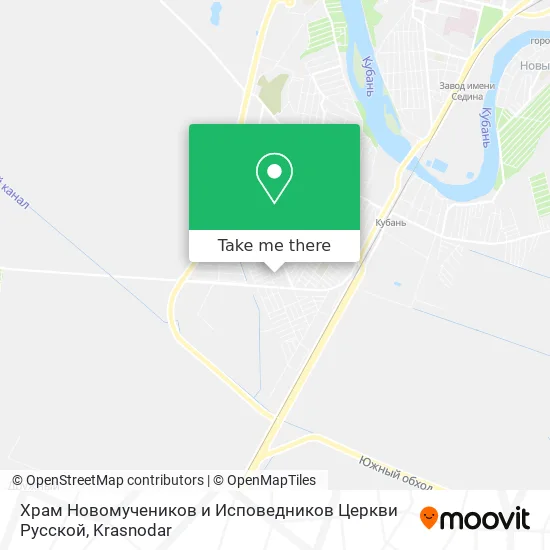 Храм Новомучеников и Исповедников Церкви Русской map