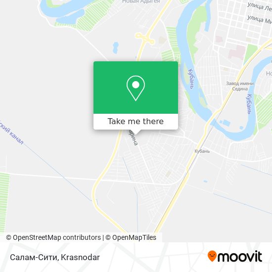 Салам-Сити map