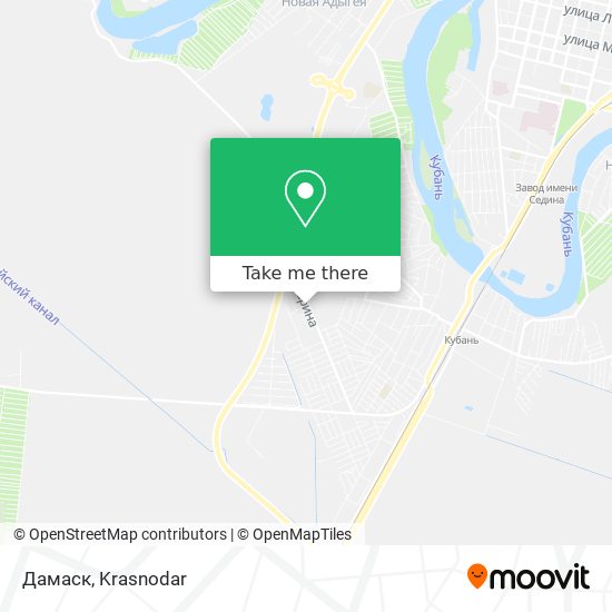Дамаск map