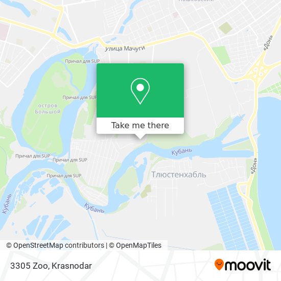 3305 Zoo map