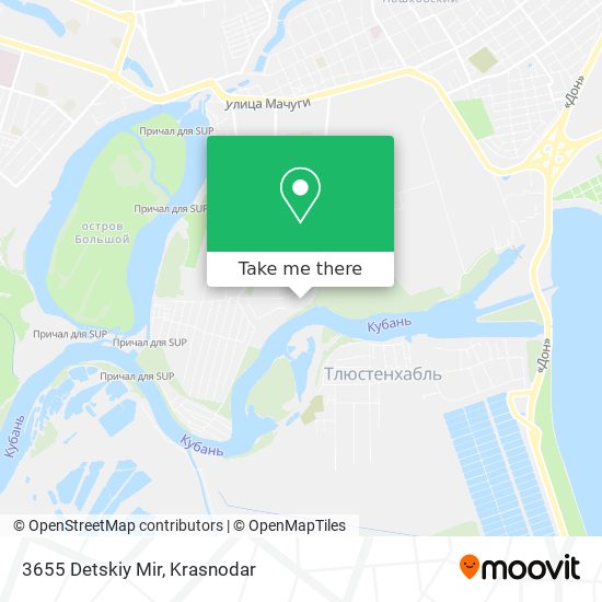 3655 Detskiy Mir map