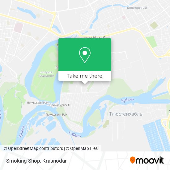 Smoking Shop map