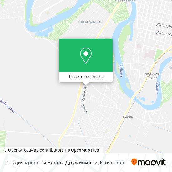 Студия красоты Елены Дружининой map