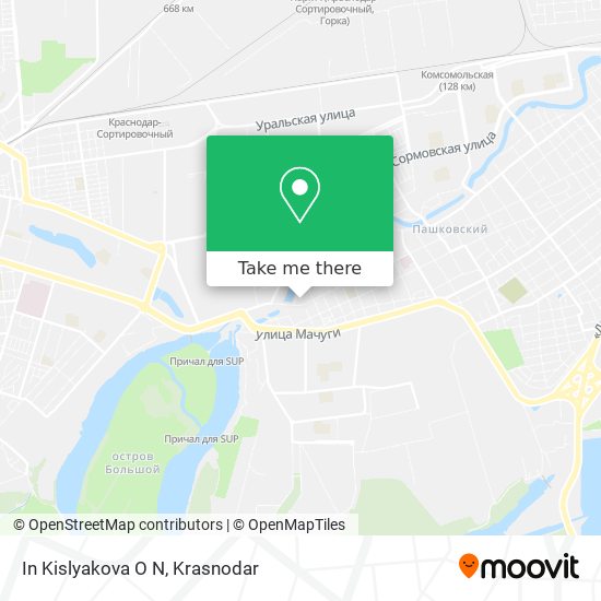 In Kislyakova O N map