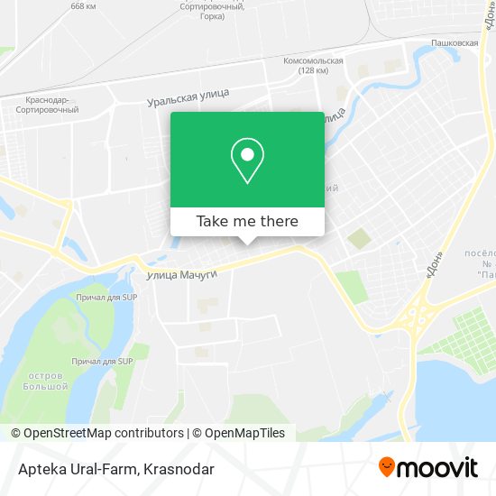 Apteka Ural-Farm map