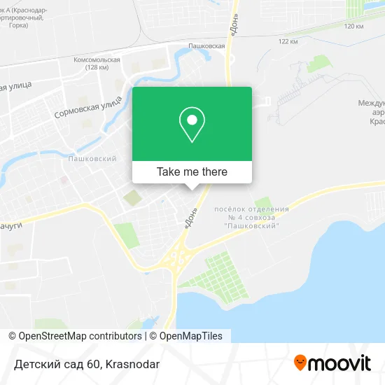 Детский сад 60 map