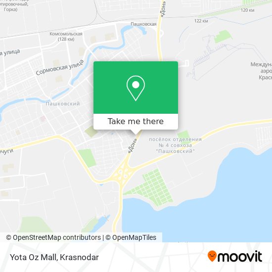 Yota Oz Mall map