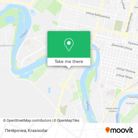 Пятёрочка map