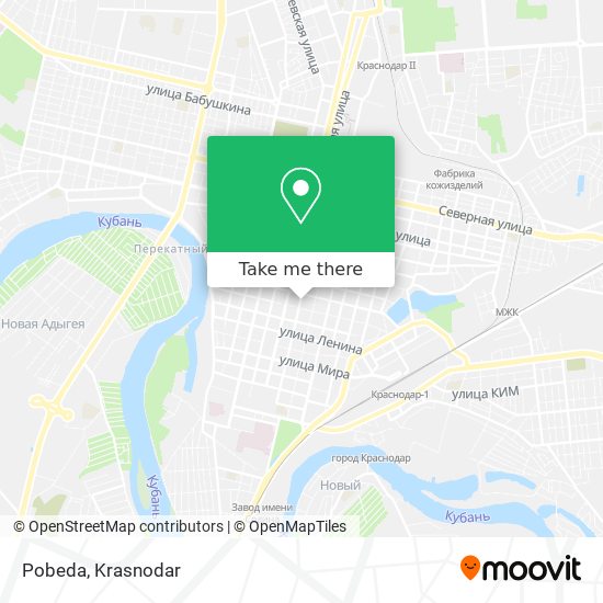 Pobeda map