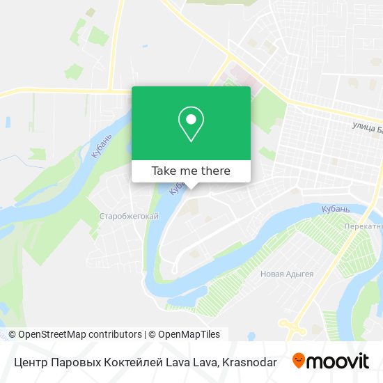 Центр Паровых Коктейлей Lava Lava map