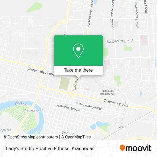 Lady's Studio Positive Fitness map