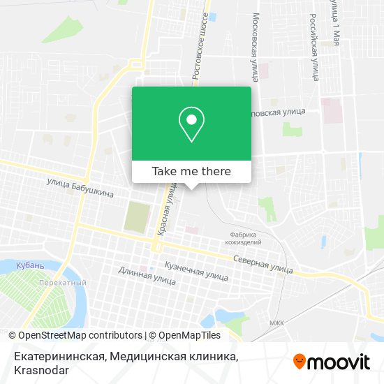 Екатерининская, Медицинская клиника map