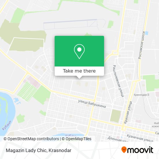 Magazin Lady Chic map