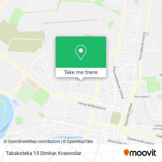 Tabakoteka 15 Dimkar map
