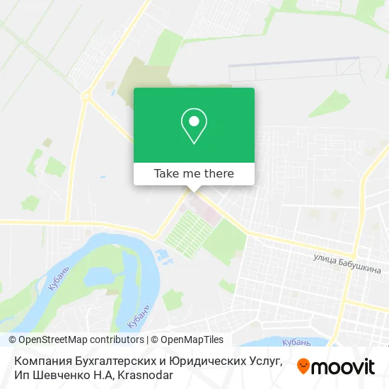 Компания Бухгалтерских и Юридических Услуг, Ип Шевченко Н.А map