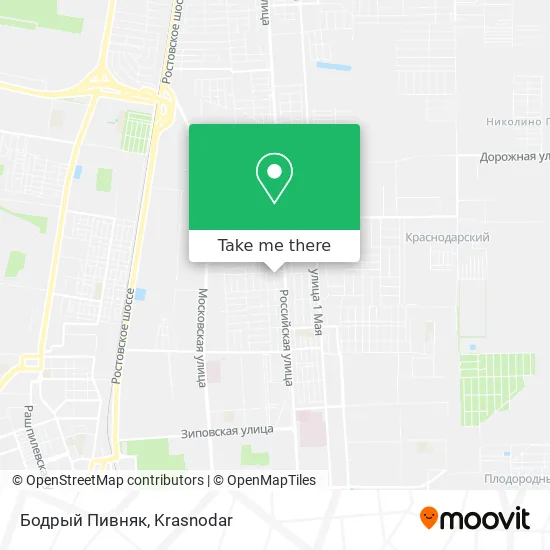 Бодрый Пивняк map