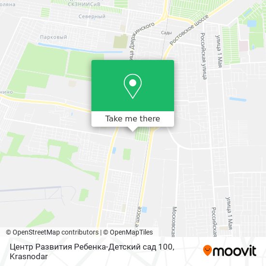 Центр Развития Ребенка-Детский сад 100 map