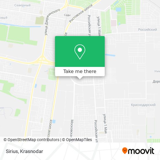 Sirius map